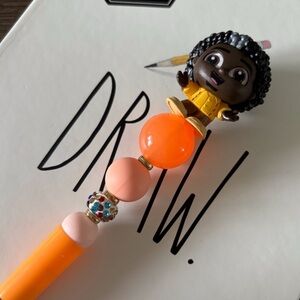 Disney Doorables: Encanto: Felix Madrigal handmade beaded pen